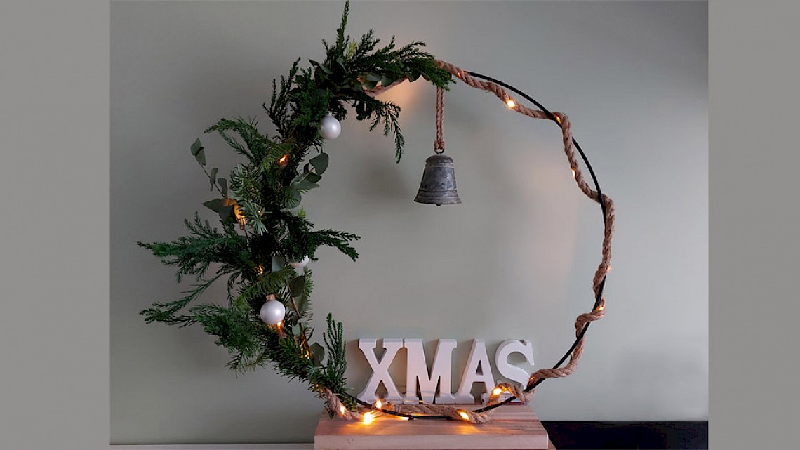 Doo 't Zelf Kerststuk op een ring Naober Magazine