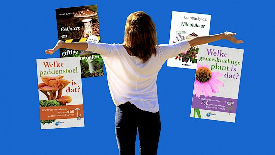 WINNEN: boeken over wildplukken eetbare planten en eetbare en giftige paddestoelen
