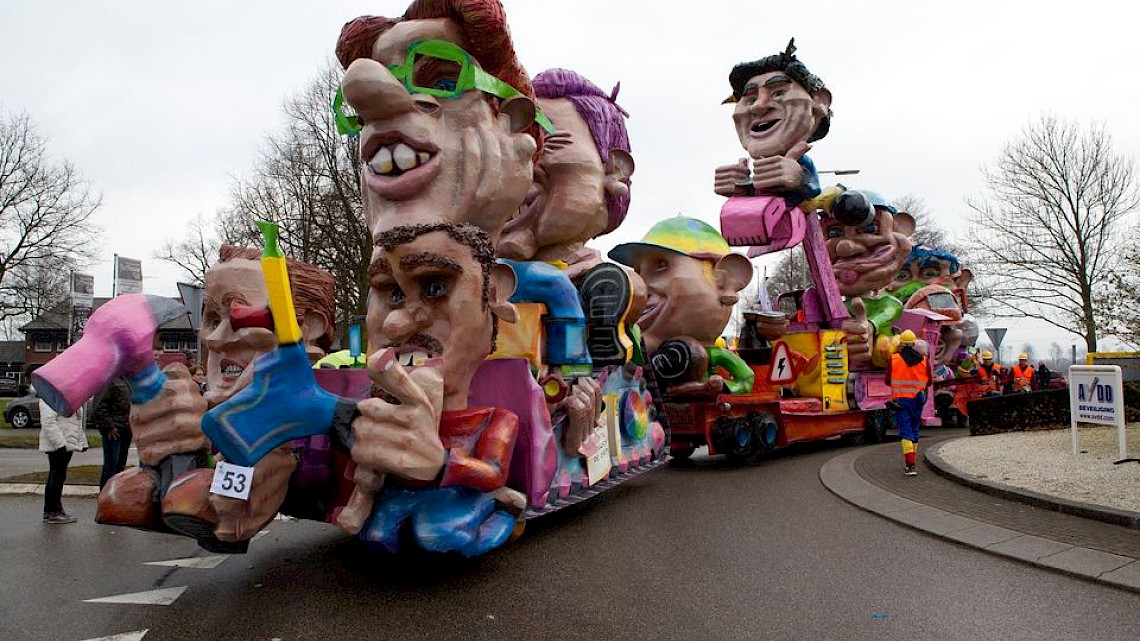 Carnavalsoptocht in Didam