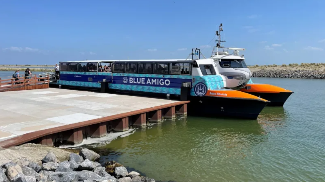 Boot naar Marker Wadden